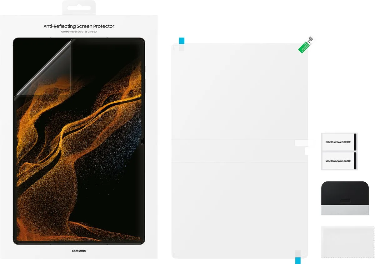 Samsung Galaxy Tab S8 Ultra Screenprotector EF-UX900CTEGWW - Transparant