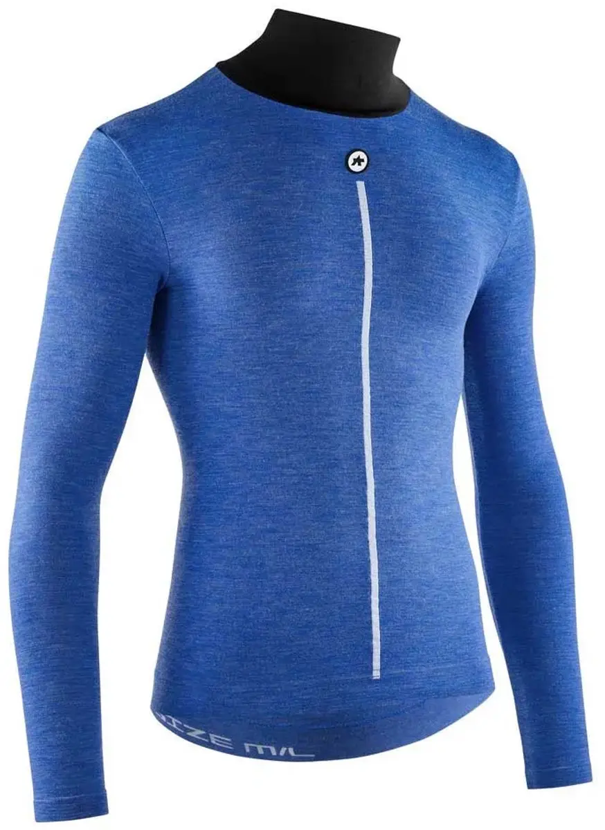 Assos UZ 3/3 LS Skin Layer P1 - Calypso Blu - afbeelding 3 van 6