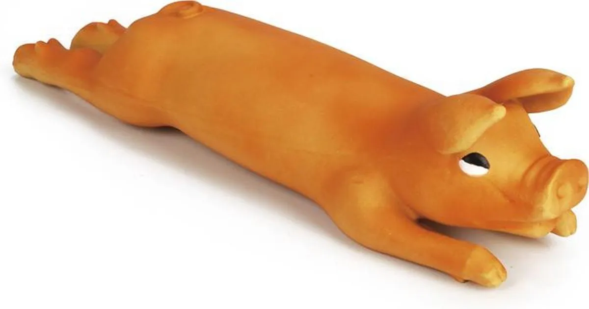 Beeztees Biggetje Hondenspeelgoed XL - Oranje