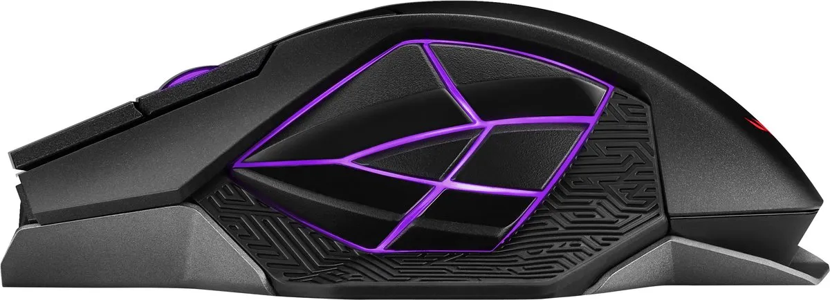 ASUS 90MP0220-BMUA00 Gamingmuis - 12 Knoppen - Zwart - afbeelding 6 van 6