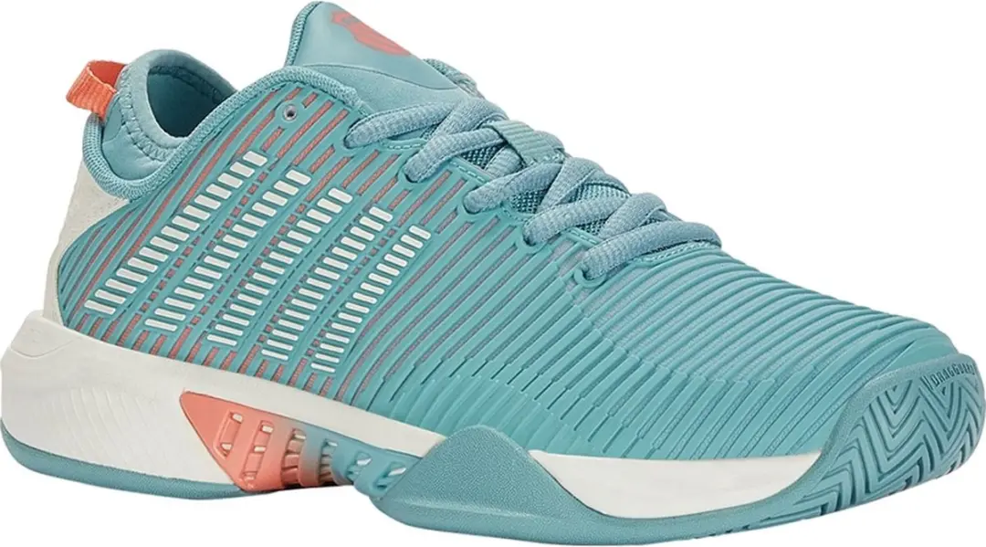 K-Swiss Hypercourt Supreme Dames Tennisschoenen - Nile Blue - afbeelding 2 van 6