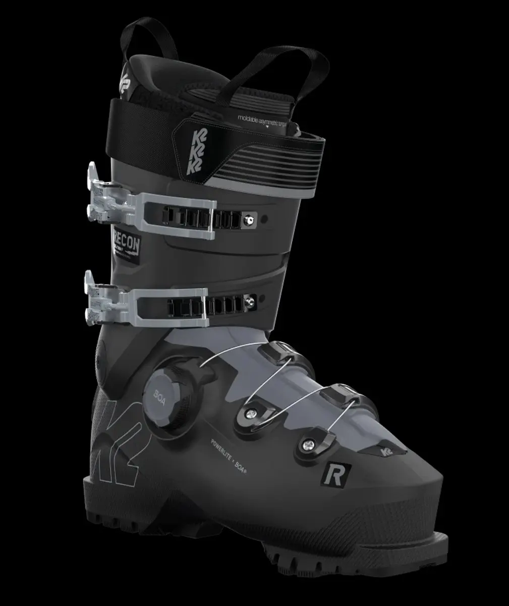 K2 Recon 100 Boa Alpine Skischoenen Zwart 29.5