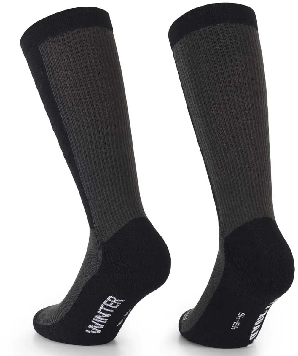 Assos Trail Winter T3 Lange Sokken - Zwart - afbeelding 2 van 4