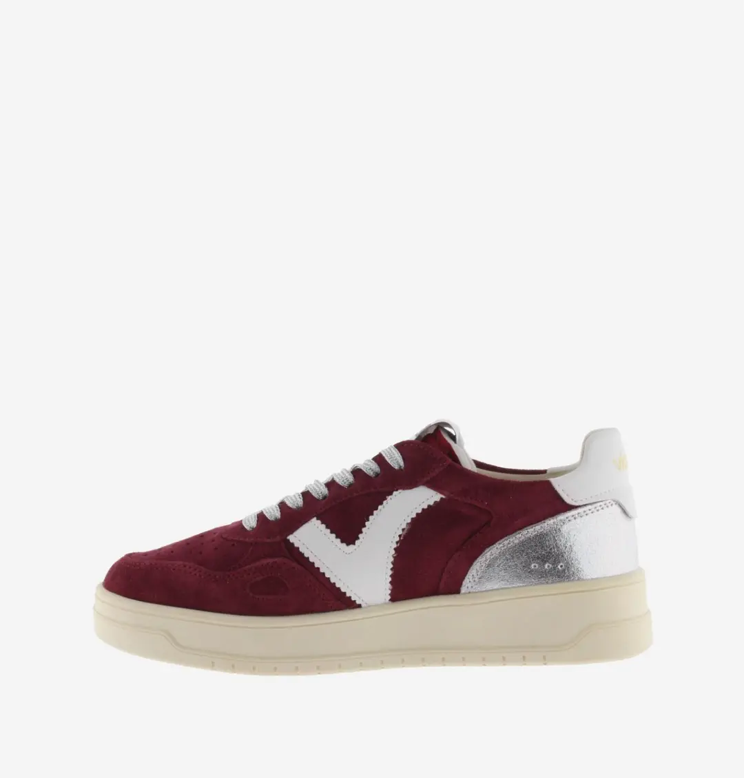 Victoria Seul Dames Schoenen van Splitleer - Rood - afbeelding 5 van 6
