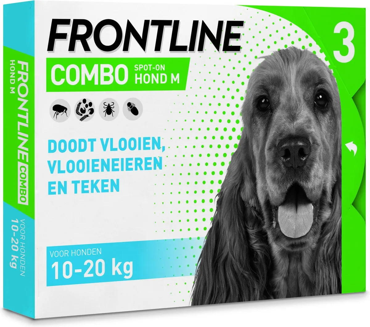Frontline Combo Spot On Hond Medium - 3 Pip