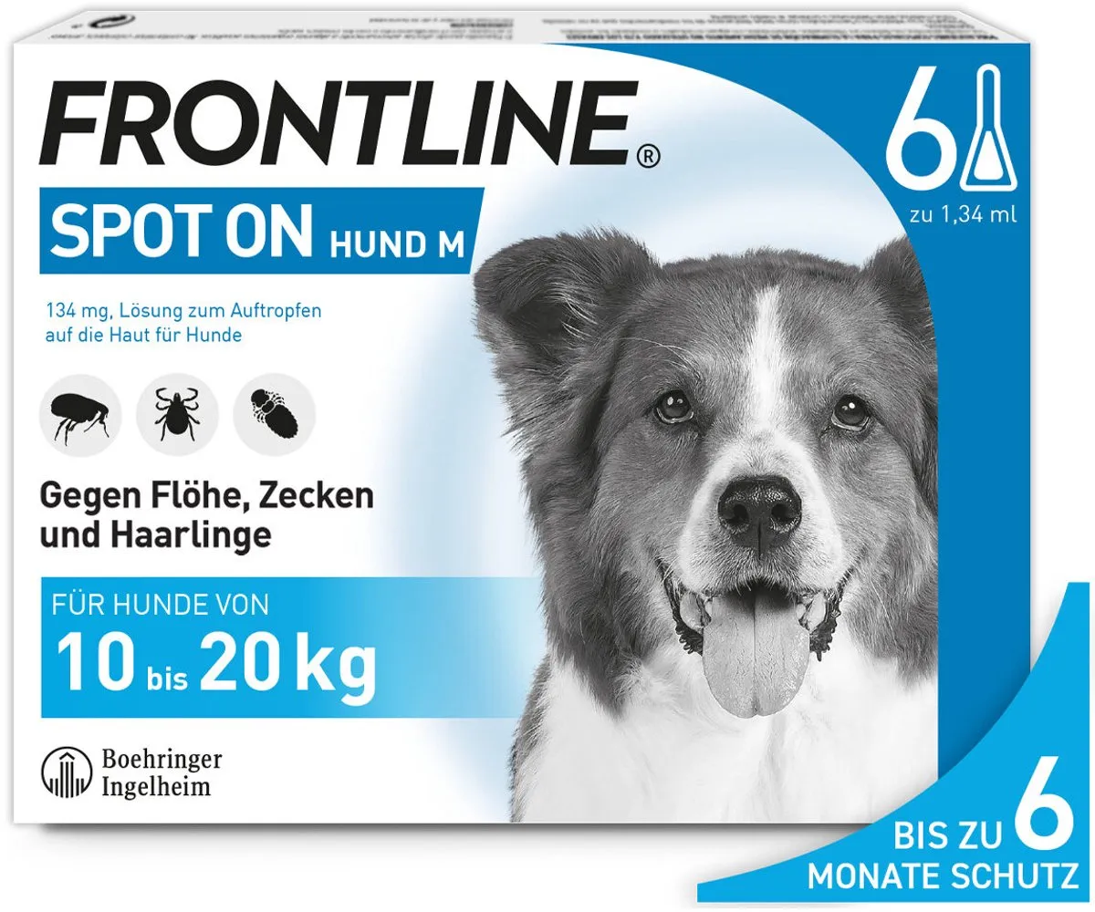 Frontline Spot On Hond M 12 Pipetten