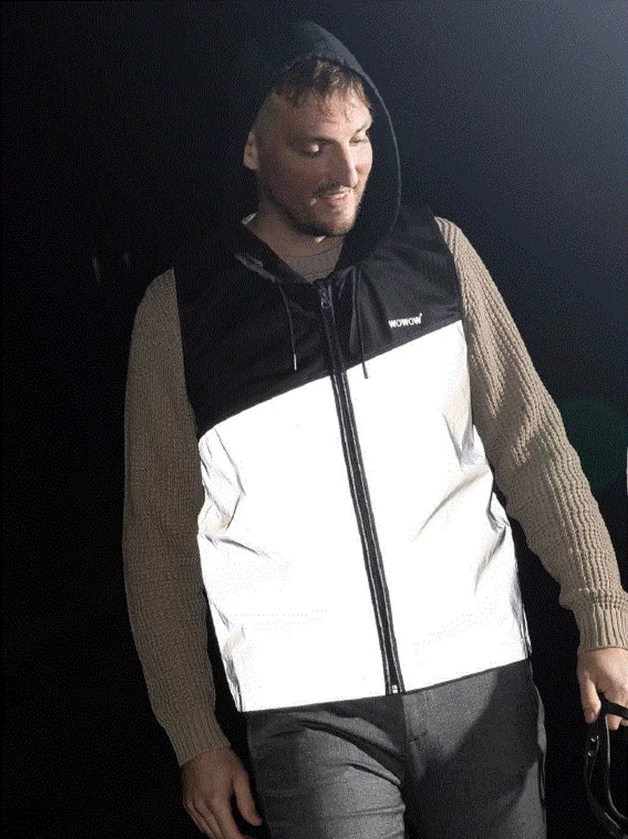 Reflecterende fietsjas met kap Wowow Zyra Jacket FR L