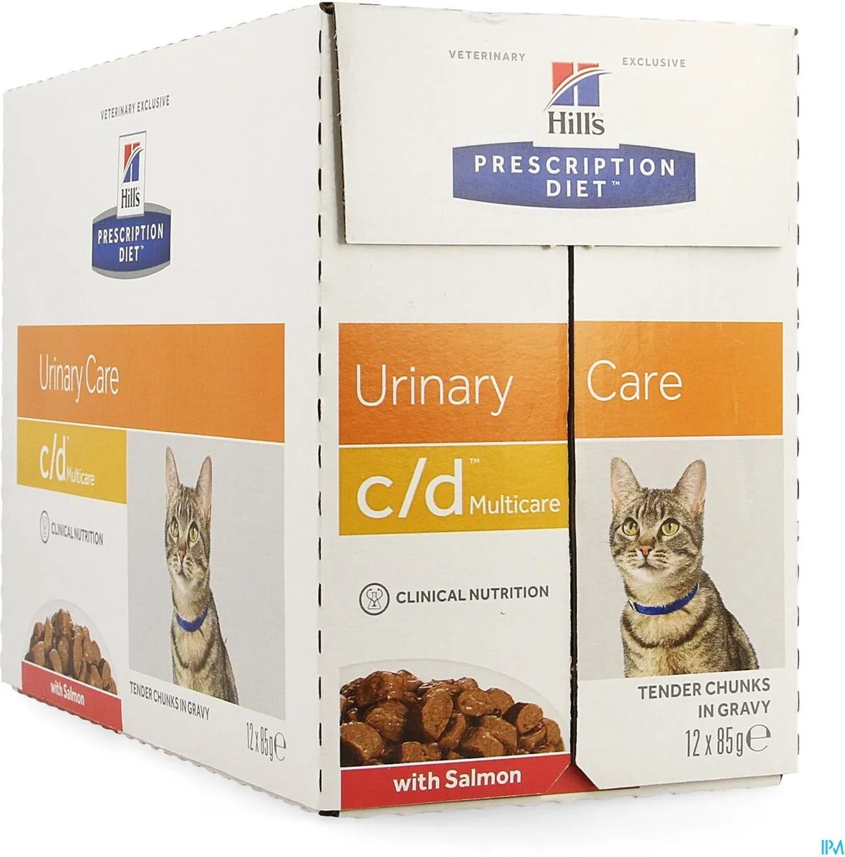 Hill's Prescription Diet C/D Zalm Kattenvoer - 12x85g