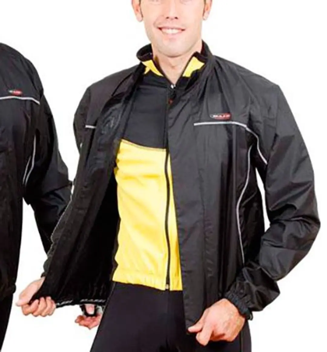 Massi Sympatex Raincape Jas - Zwart - XL - afbeelding 2 van 4