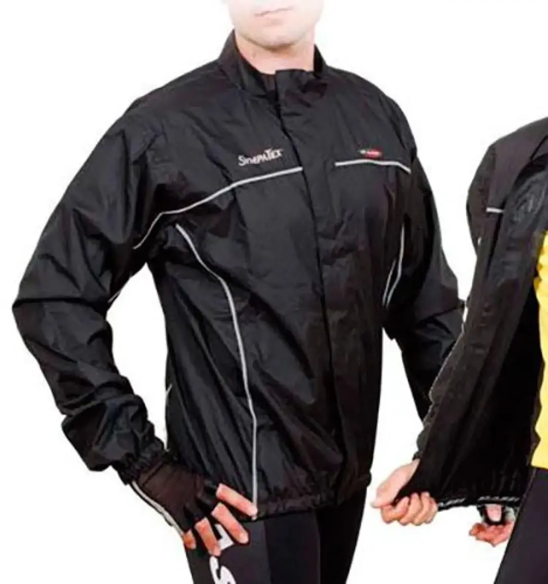 Massi Sympatex Raincape Jas - Zwart - XL - afbeelding 4 van 4