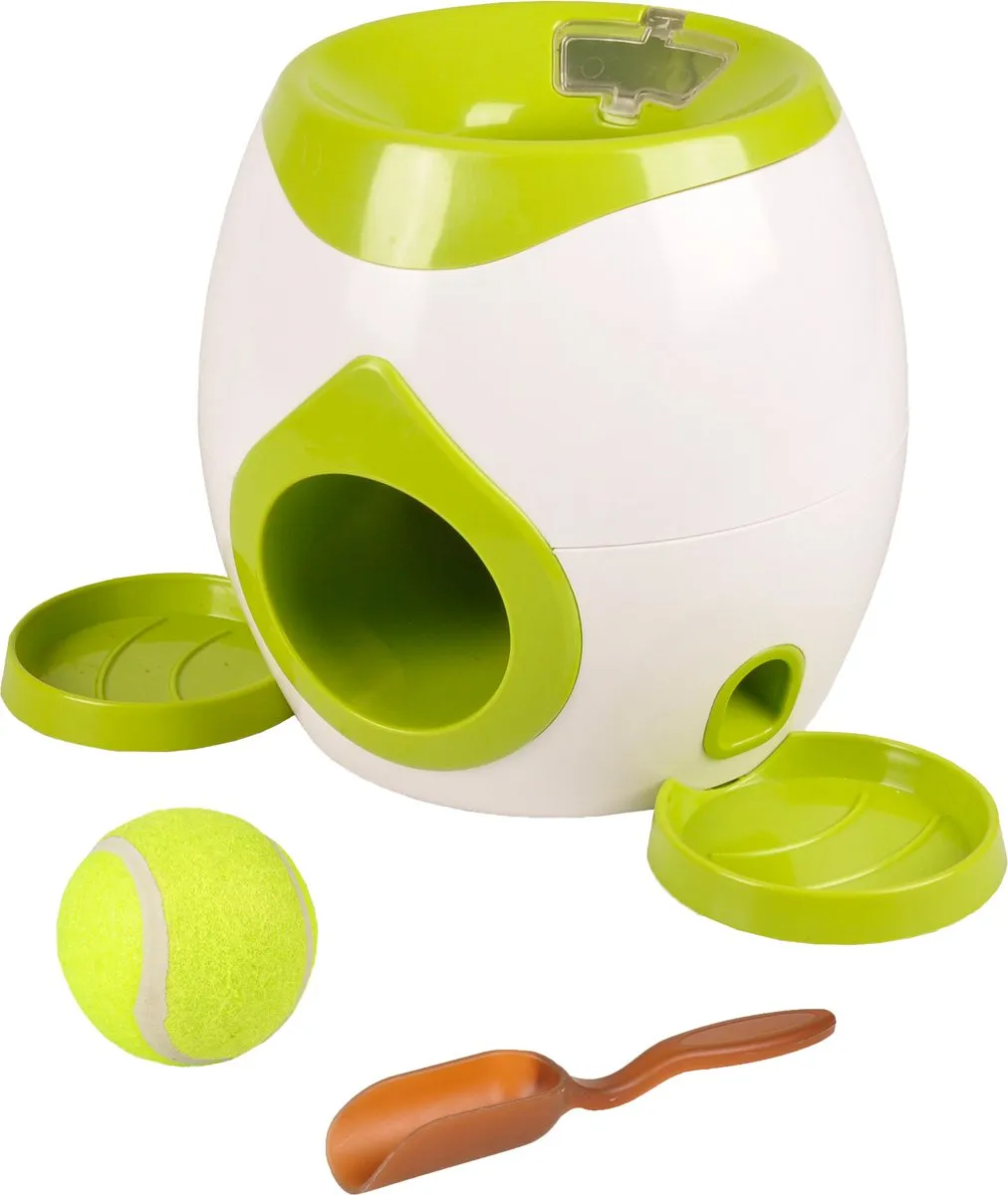 Flamingo Wilson Interactief Apporteerspel 18cm - Wit/Groen