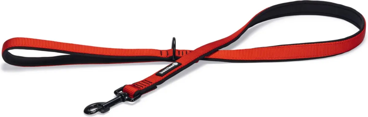 Beeztees Parinca Premium Hondenriem - Rood 120cm x 20mm