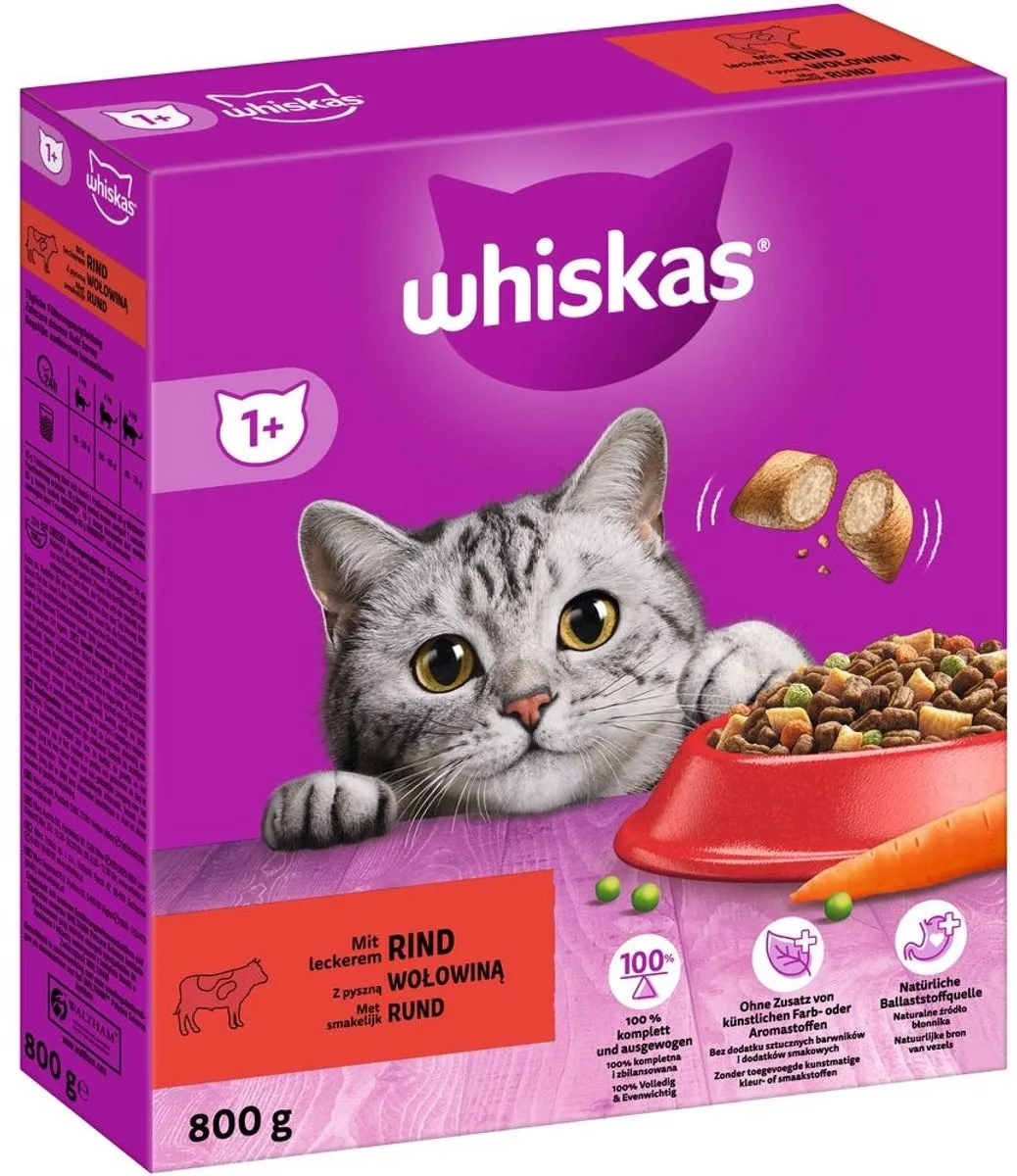 Whiskas Adult Rund Brokjes 800g