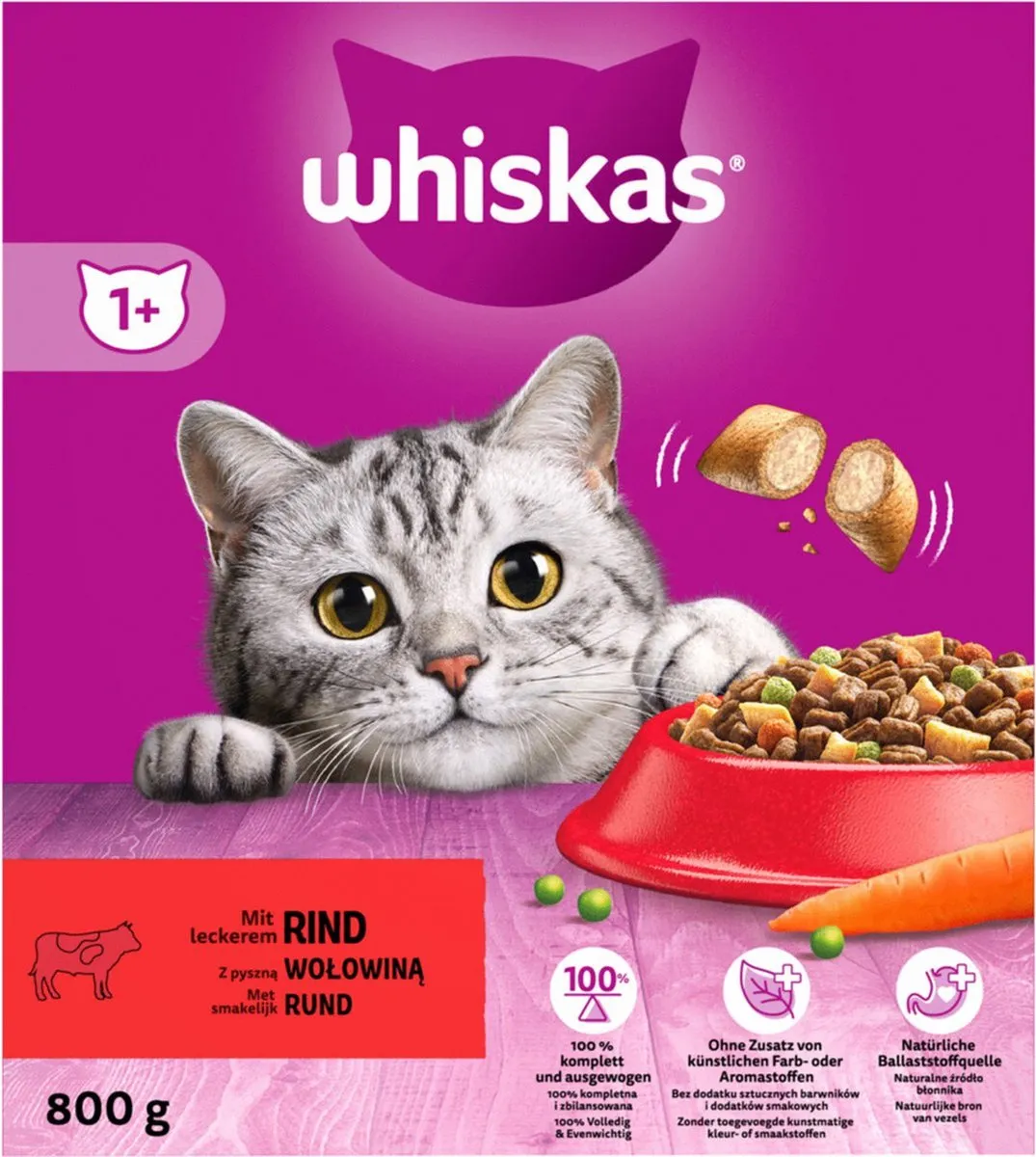 Whiskas Adult Rund Brokjes 800g