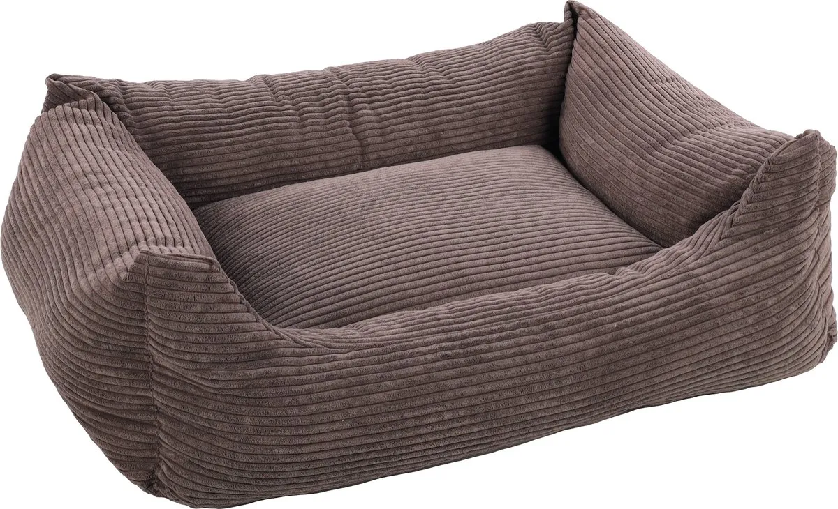 Flamingo Velluto Mand Honden Bruin 100x80x25cm
