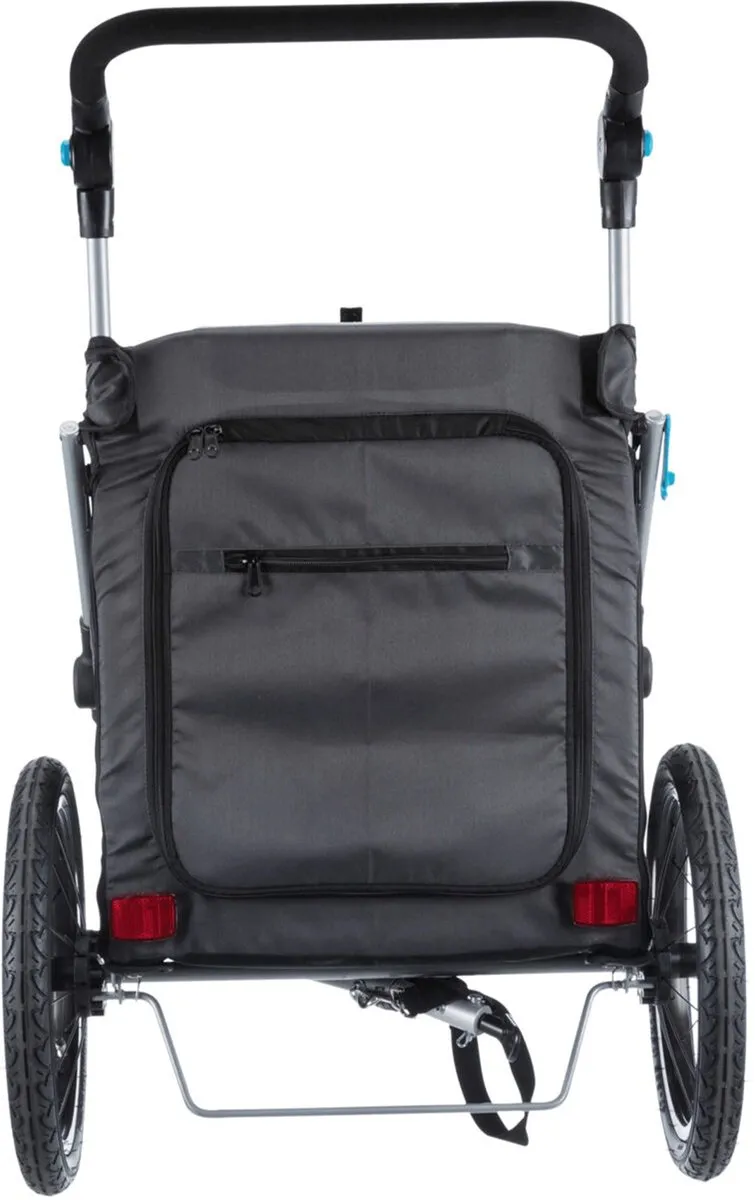 Trixie Hondenfietskar Opvouwbaar - 90x63x95cm - Grijs