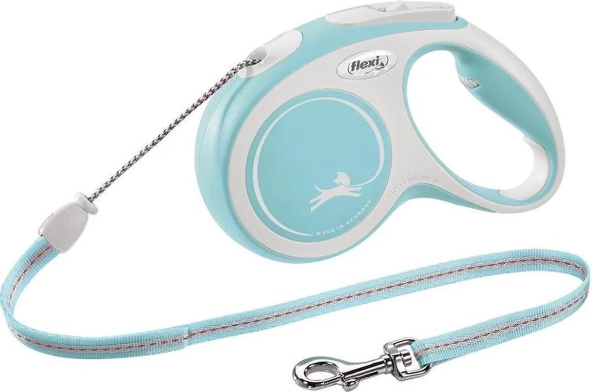 Flexi Rollijn New Comfort Koord M Lichtblauw&Lichtgrijs - 5m - afbeelding 4 van 6