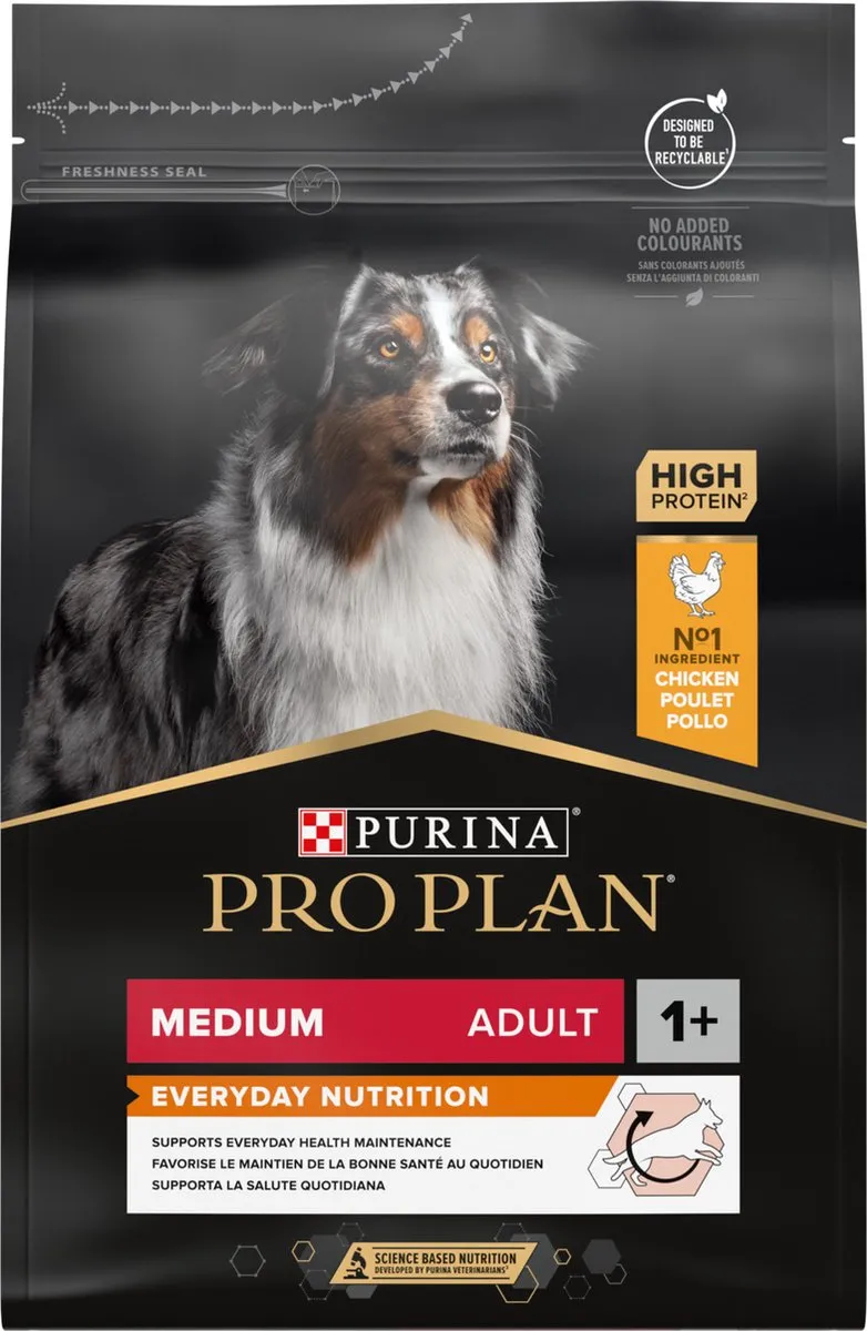 Pro Plan Dog Adult Medium Breed Kip - 18kg