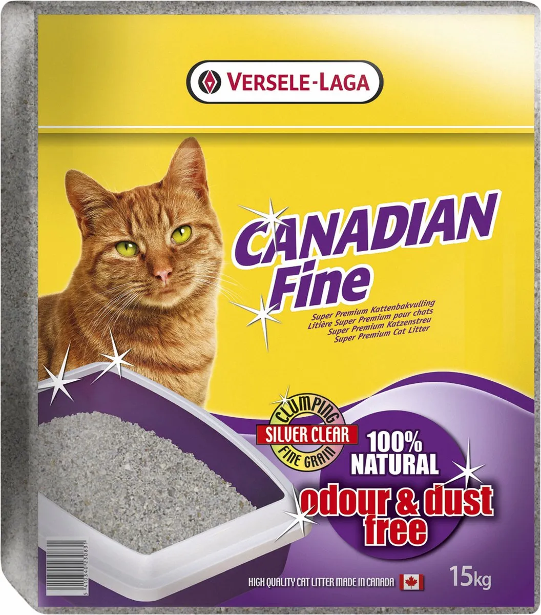 Versele-Laga Canadian Fine Super Premium Kattenbakvulling 15kg
