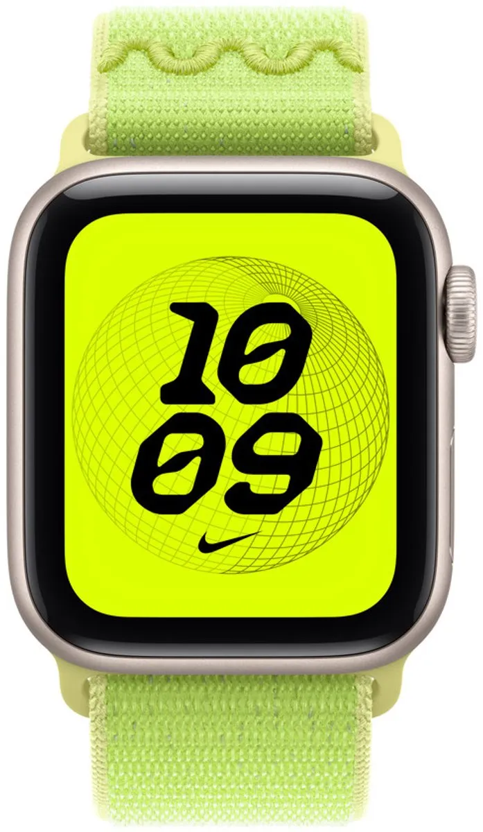 Apple Nike Sport Loop Band - Volt Splash - One Size - afbeelding 6 van 6