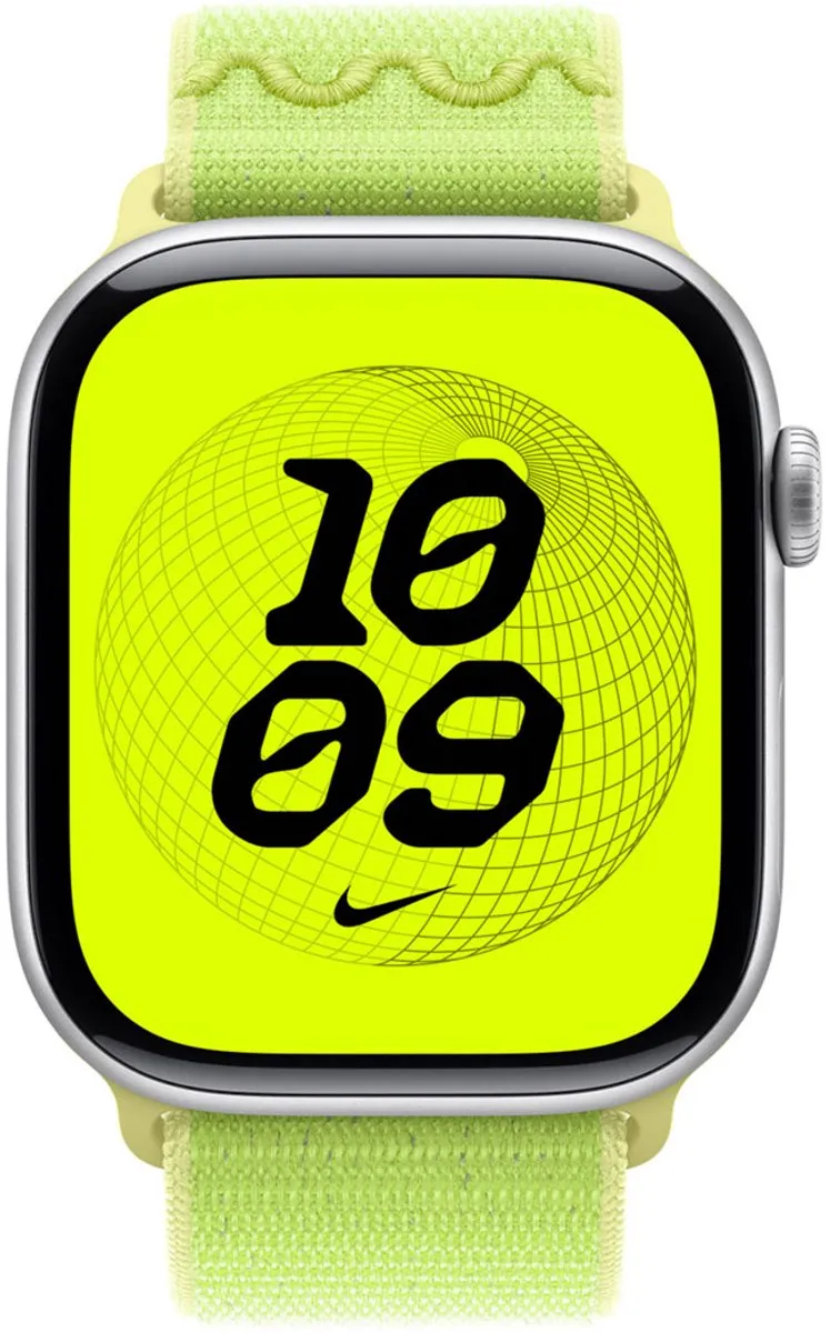 Apple Nike Sport Loop Band - Volt Splash - One Size
