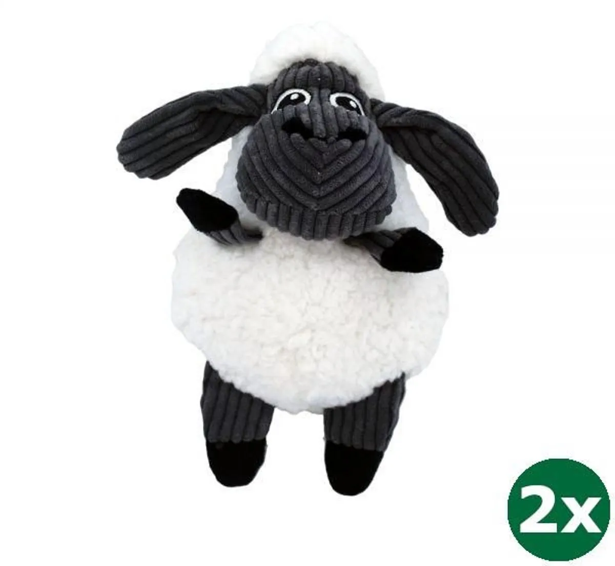 KONG Sherps Floofs Big Sheep 2 Stuks