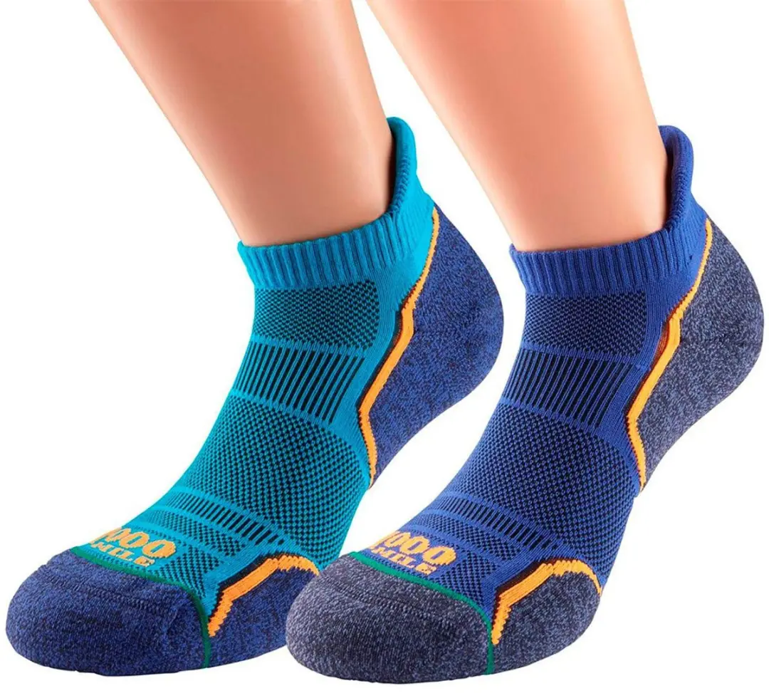 1000 Mile Run Socklet Heren Sokken (2-pack)