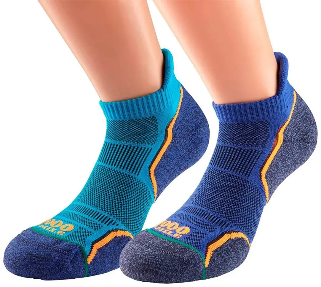 1000 Mile Run Socklet Heren Sokken (2-pack) - afbeelding 5 van 5