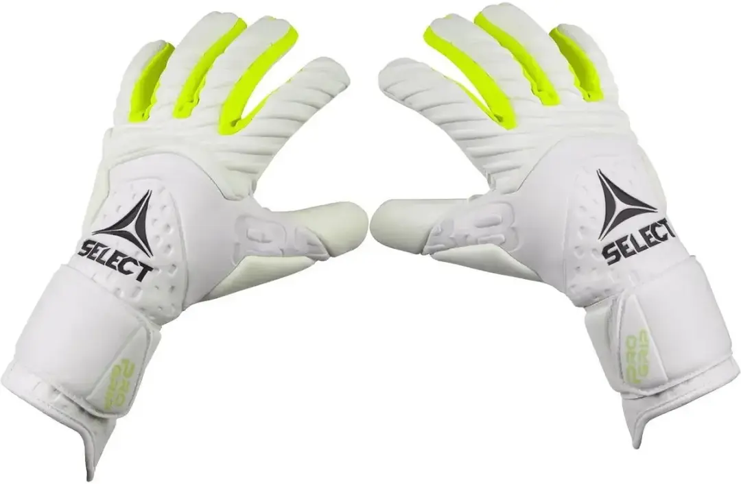 Select 88 Pro Grip V26 Keepershandschoenen - Wit/Fluogeel - afbeelding 4 van 6