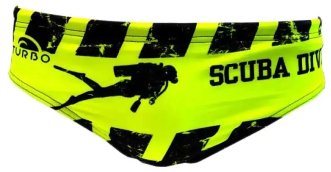 Turbo Scuba Diver Zwemslip Geel 2XL Man