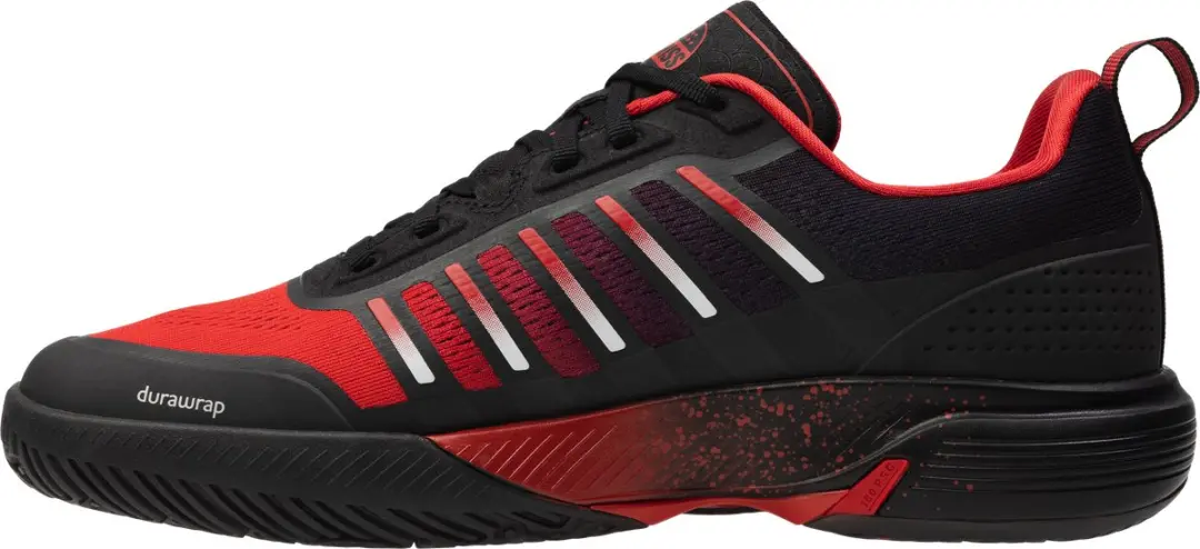 K-Swiss Ultra Court Heren Padelschoen - Rood/Zwart/Wit - afbeelding 6 van 6