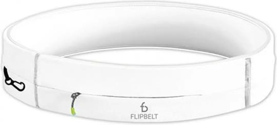 Flipbelt Zipper White