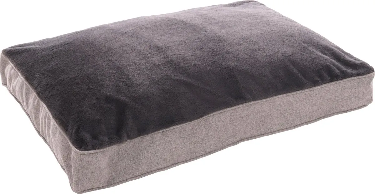 Kussen Esmo Rechthoekig Grijs 100x70x12cm