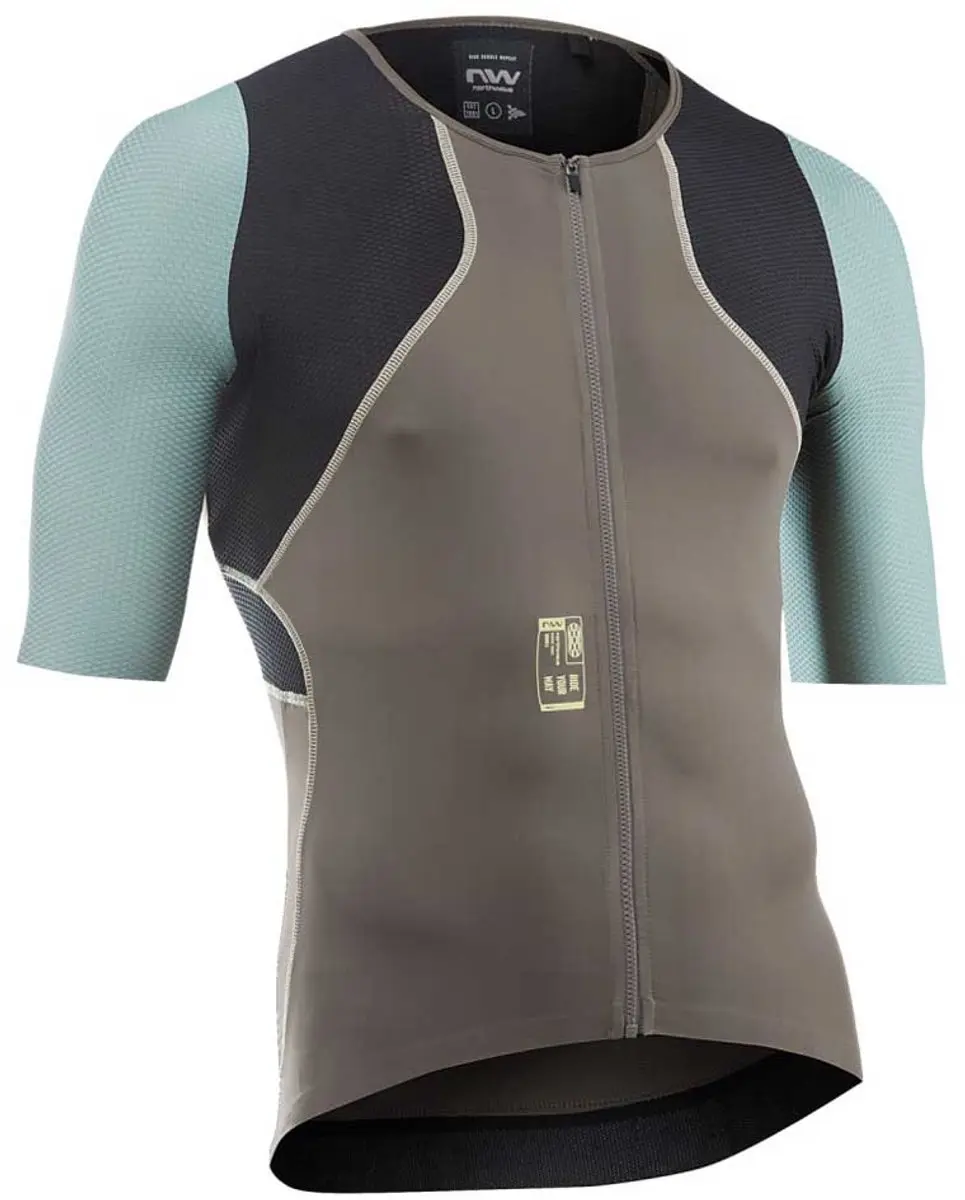 Northwave Extreme Rock Korte Mouw Wielertrui Bruin L Man