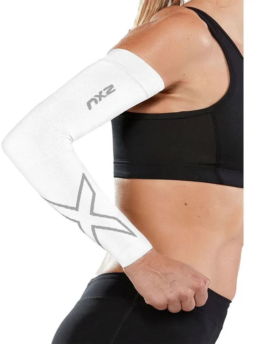 2XU Flex Run Compressie Armmouwen