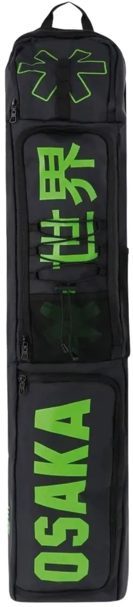 Osaka Sports Hockey Stickbag Large - Zwart/Groen - afbeelding 6 van 6