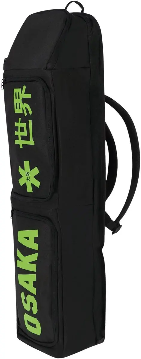 Osaka Sports Hockey Stickbag Large - Zwart/Groen - afbeelding 2 van 6