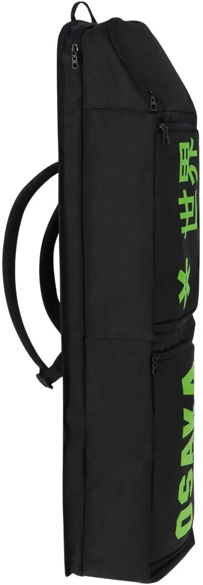 Osaka Sports Hockey Stickbag Large - Zwart/Groen - afbeelding 3 van 6