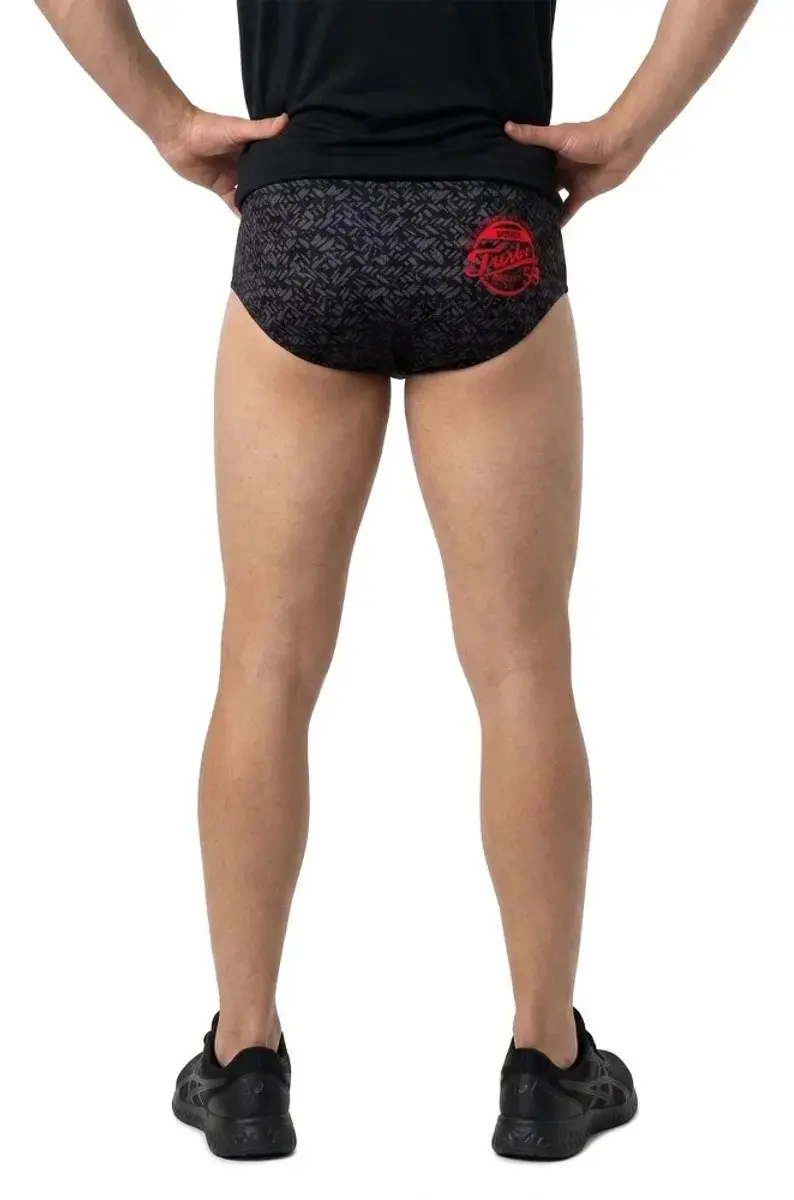 Turbo Plain Zwemslip - Zwart - XL - afbeelding 3 van 6