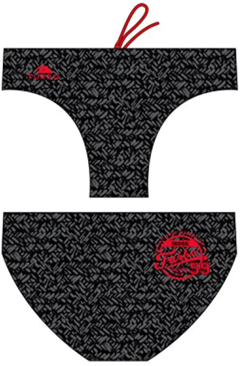 Turbo Plain Zwemslip - Zwart - XL - afbeelding 5 van 6