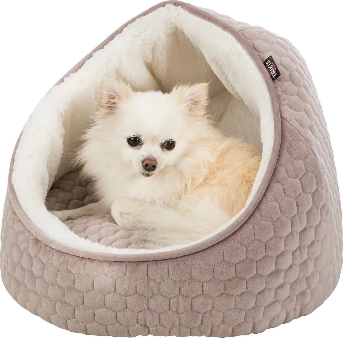 Trixie Kattenmand Iglo Livia - Roze/Creme - Ø45cm