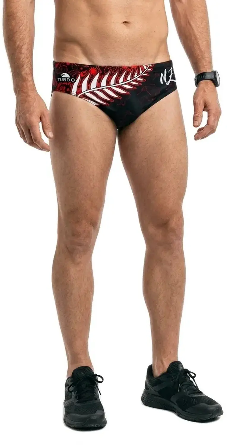 Turbo New Zealand 2020 Zwemslip Veelkleurig 2XL Man