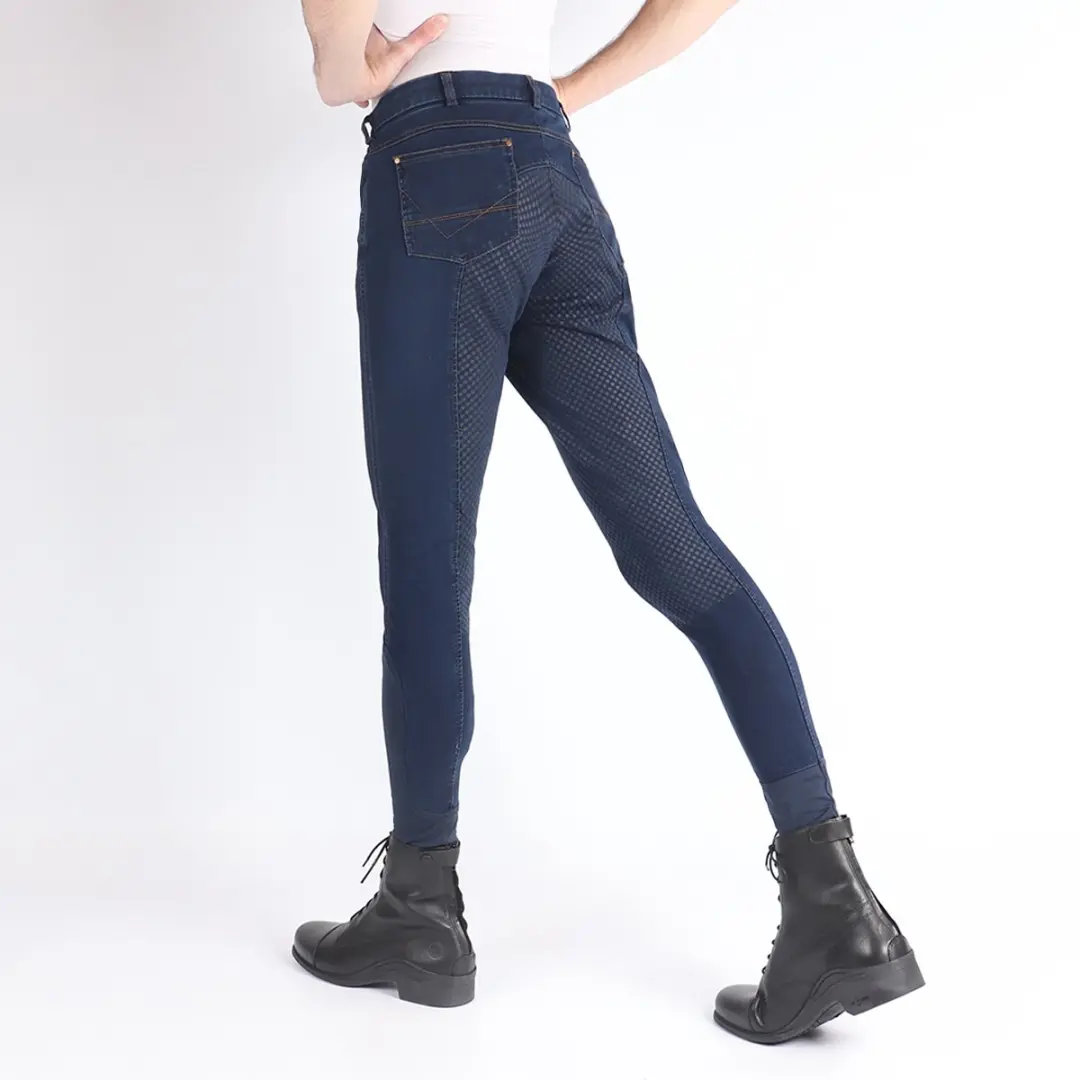 Horka Rijbroek Stan Full Grip Men Blauw