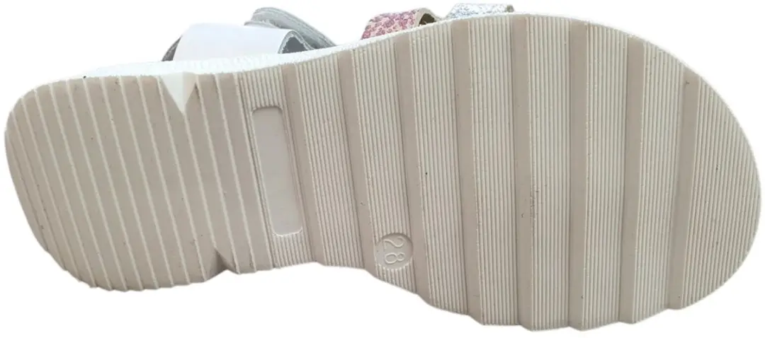 Develab Meisjes Sandalen - Wit/beige - Maat 27 - afbeelding 2 van 6