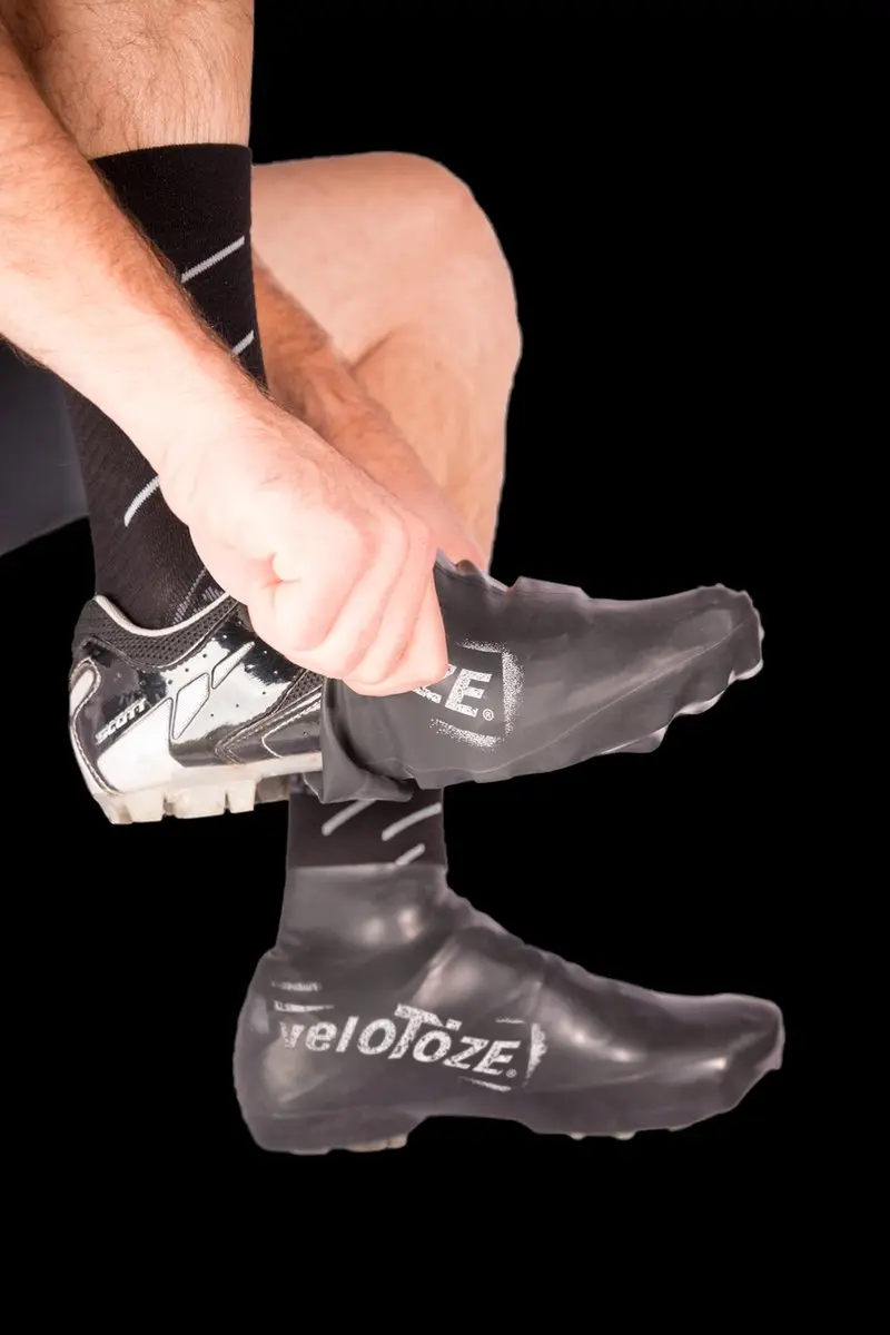 Velotoze Short Shoe Cover - Gravel/MTB - Zwart - M - afbeelding 5 van 6