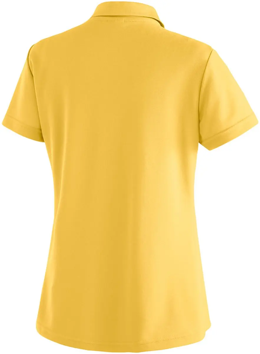 Maier Sports Ulrike Dames Poloshirt - Mellow Yellow - afbeelding 2 van 6