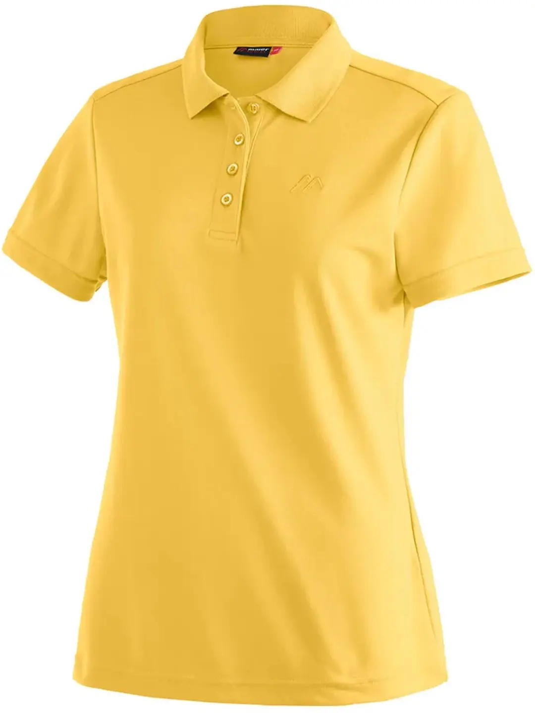 Maier Sports Ulrike Dames Poloshirt - Mellow Yellow - afbeelding 5 van 6