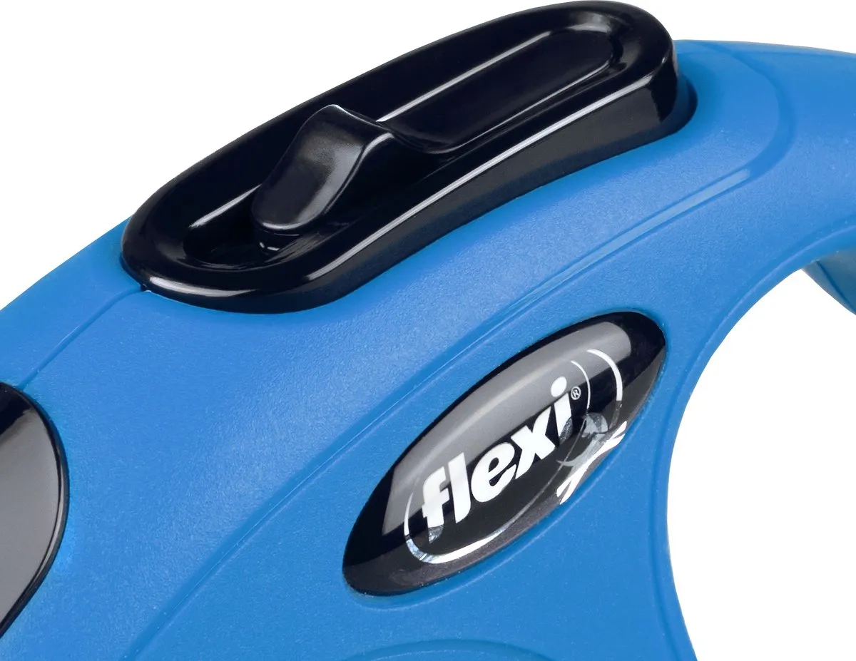 Flexi Zalman NEW CLASSIC Blauwe Hondenriem XS