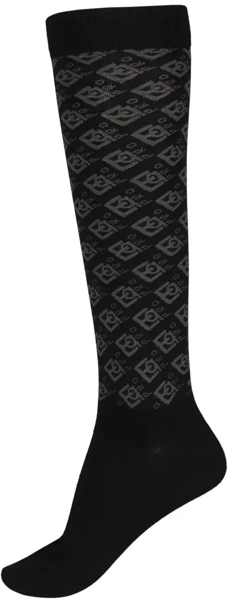 horka ruitersokken maat 39/42 blauw