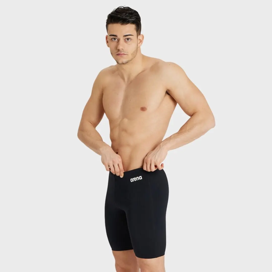 ARENA | M Team Swim Jammer Solid black-white (Maat - 75) - afbeelding 2 van 6